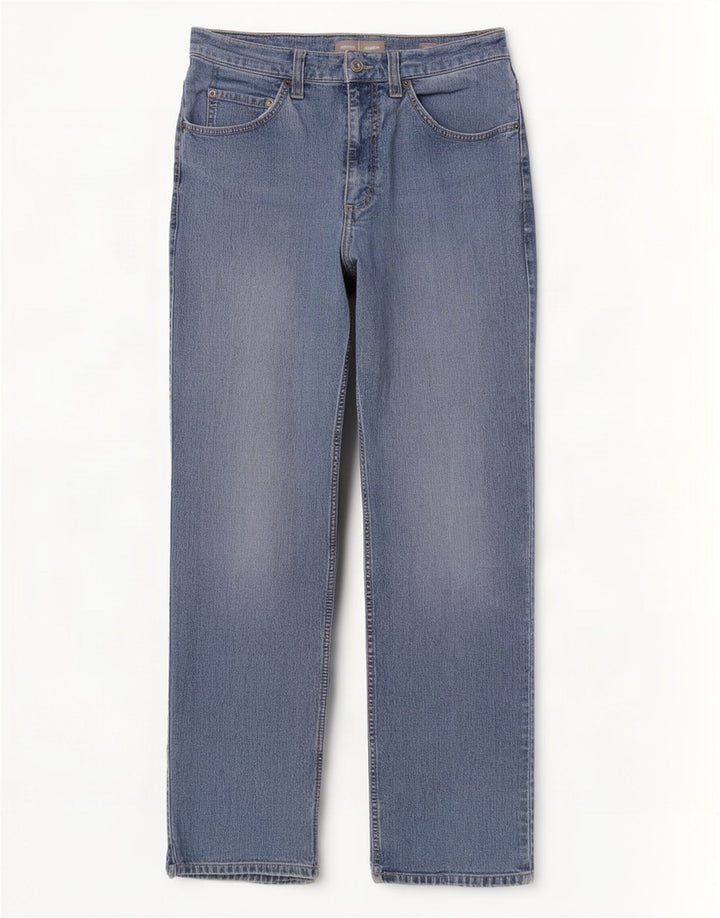 Mustang Mujer Tramper Slim Jeans W33 L32 Algodón Azul