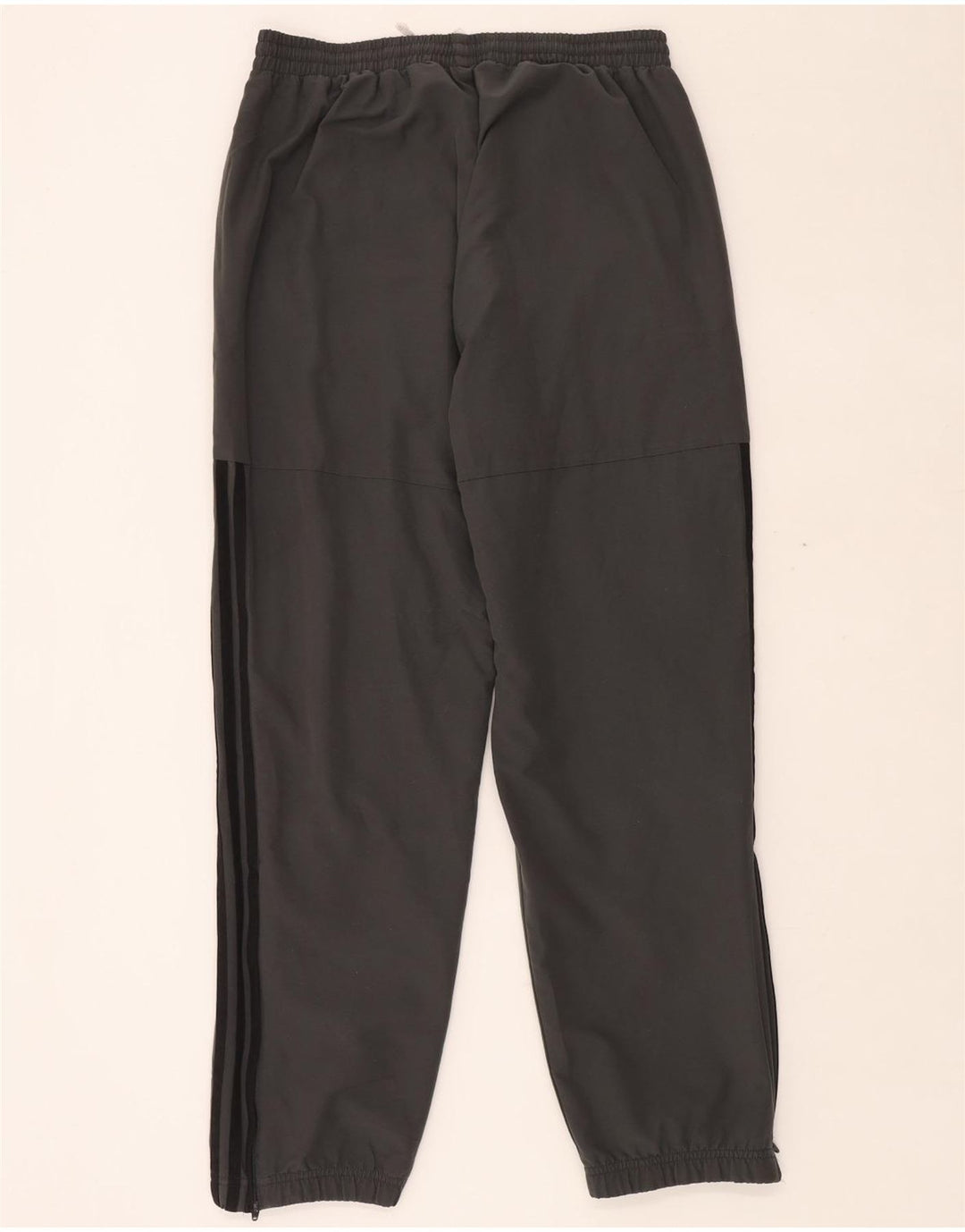 ADIDAS Hombre Chándal Pantalones Joggers Grande Gris Poliéster