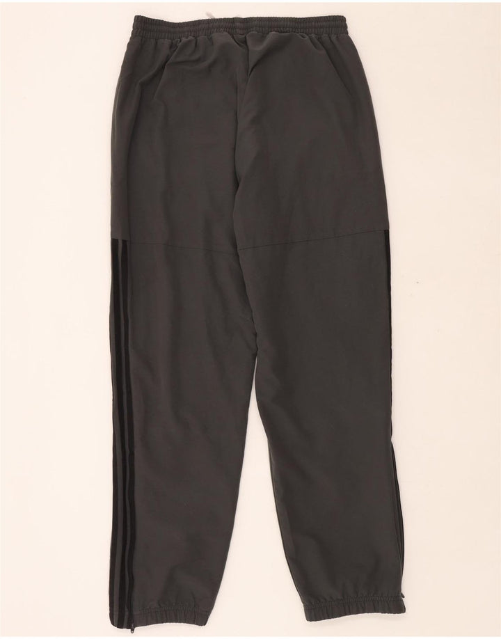 ADIDAS Hombre Chándal Pantalones Joggers Grande Gris Poliéster