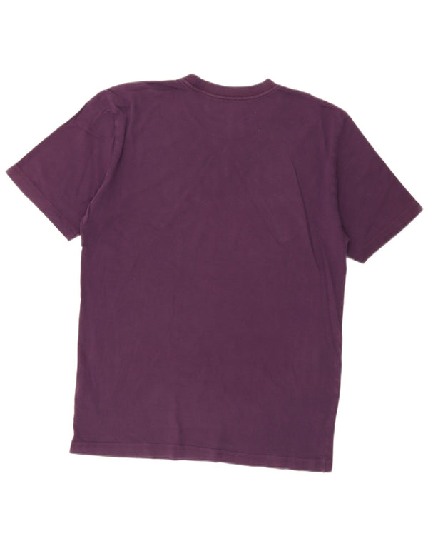 Nike Camiseta gráfica de ajuste estándar para hombre UK 38/40 Algodón morado mediano