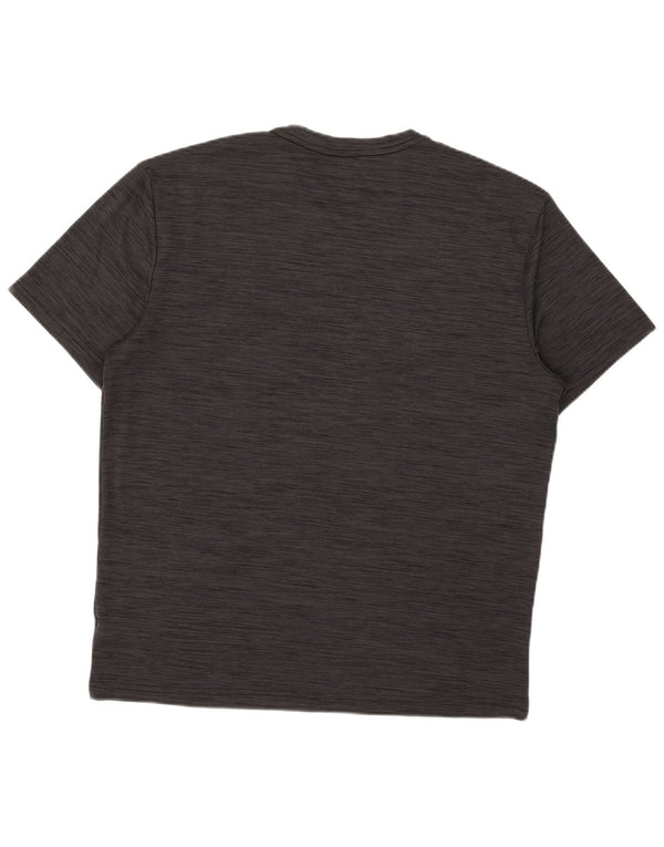Reebok Camiseta Hombre Top XL Gris Poliéster Moteado