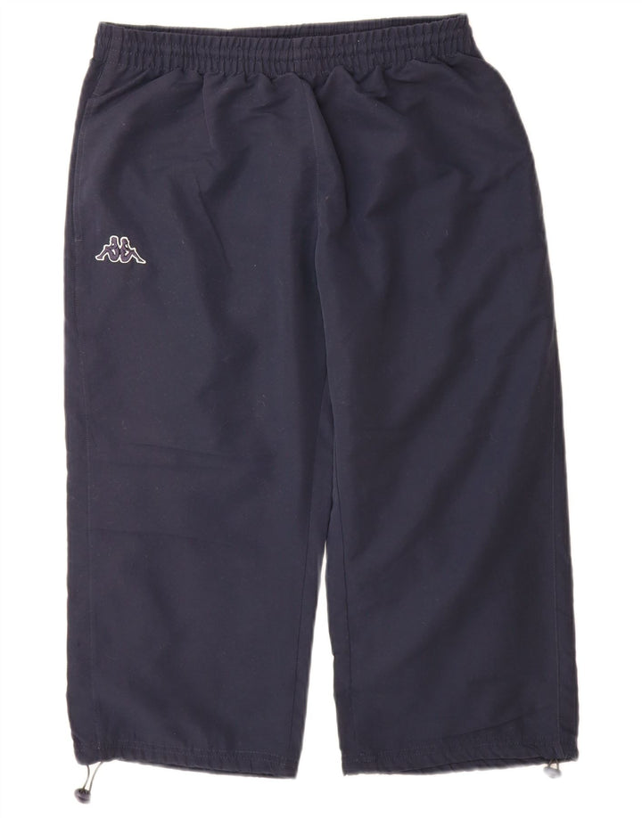 Kappa Pantalón Capri Hombre XL Poliéster Azul Marino