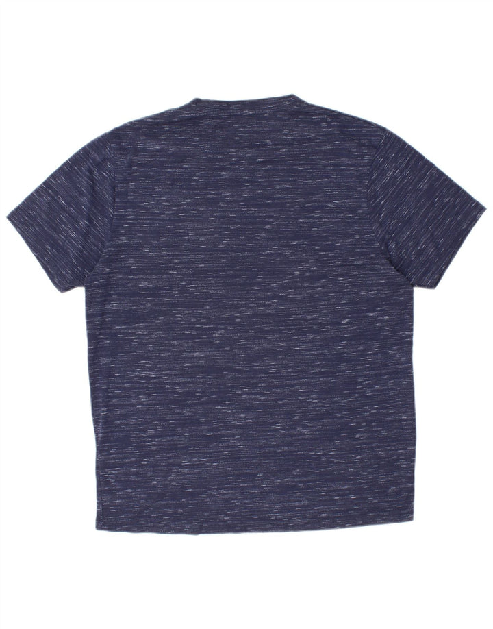 KAPPA Camiseta Hombre Top Large Azul Marino Moteado Poliéster