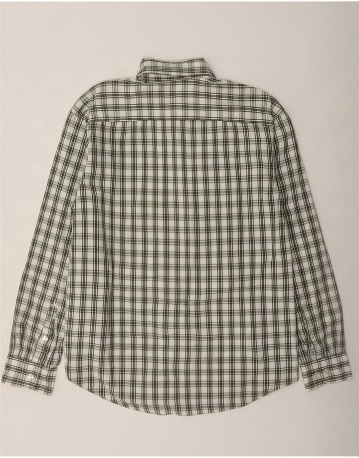 Camisa Tommy Hilfiger Hombre Algodón a cuadros verdes grandes