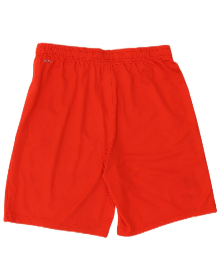 Pantalones cortos deportivos Puma para hombre Poliéster color block rojo medio