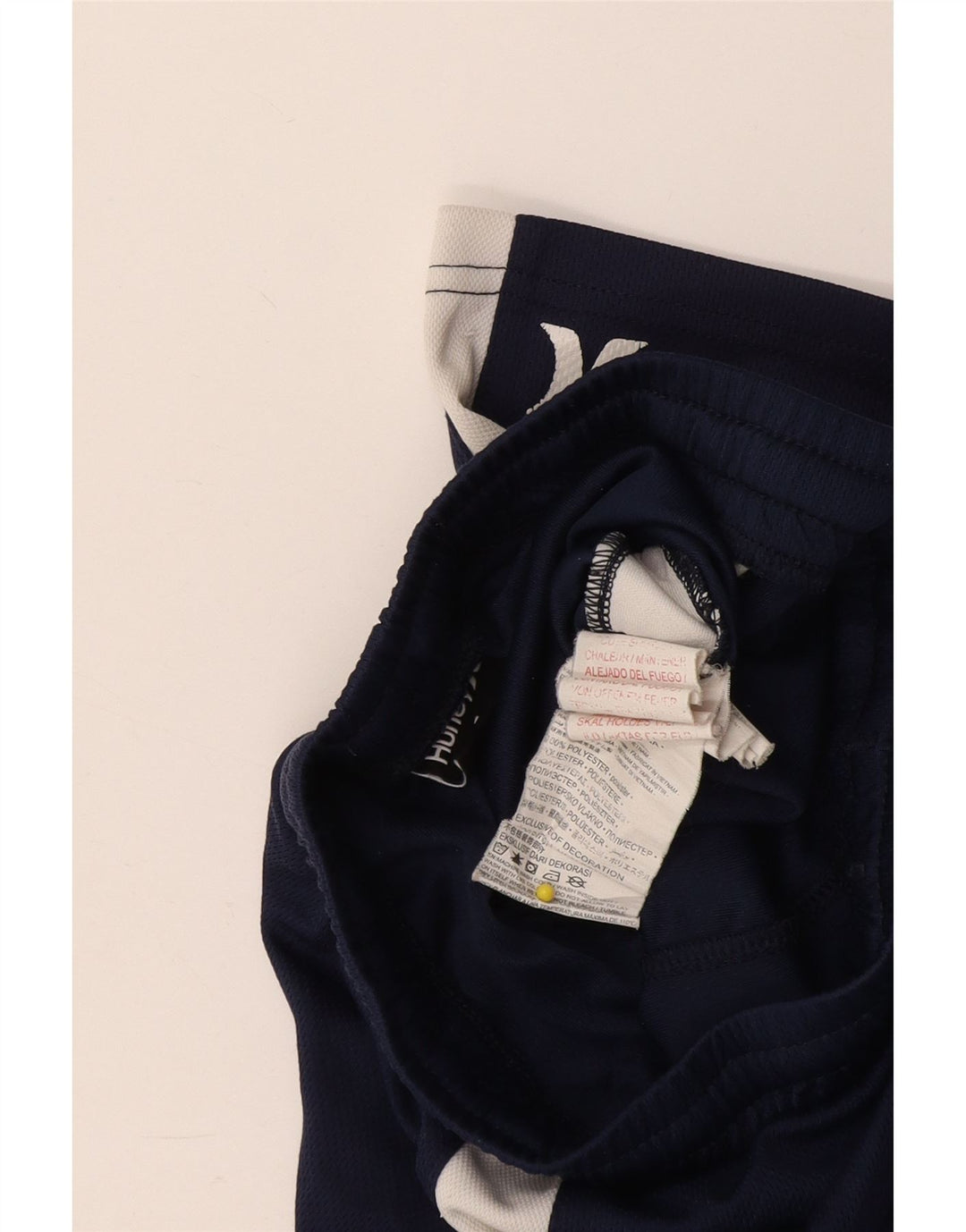 Hurley Shorts deportivos para niño 6-7 años Azul marino Colorblock Poliéster