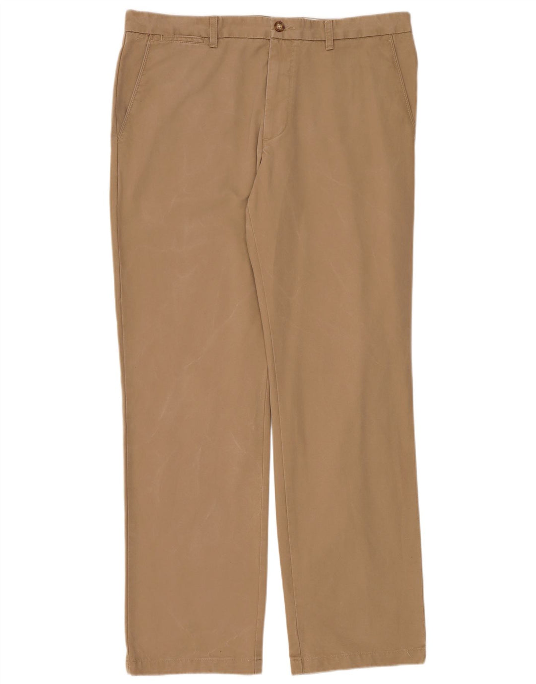 DOCKERS Pantalón chino recto para hombre W38 L34 Algodón beige