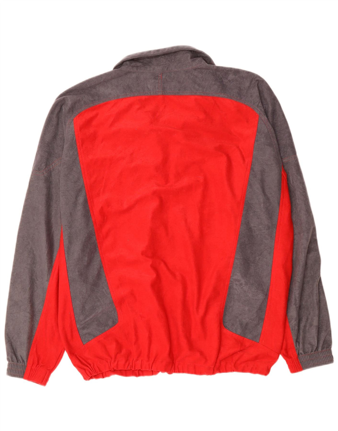 MC Kee's Chaqueta de chándal para hombre XL Poliéster color block rojo