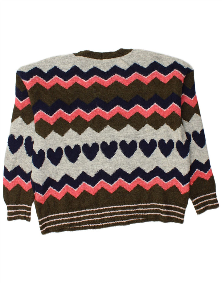 White Stuff - Jersey de cuello redondo para mujer, talla M, multicolor
