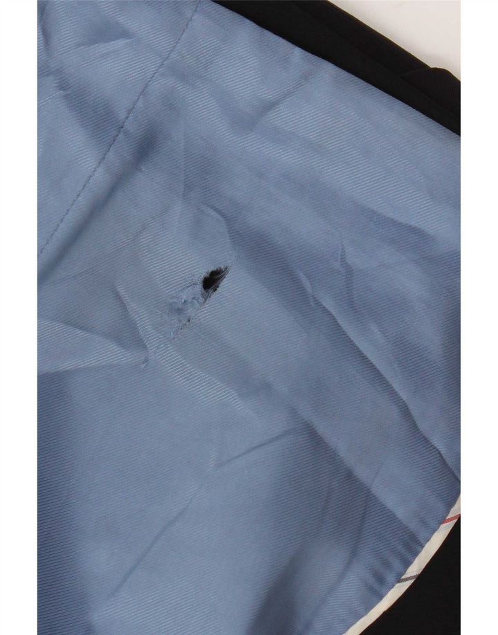 Marks & Spencer Chaqueta tipo blazer de 2 botones para hombre UK 42 Large Azul marino Lana virgen