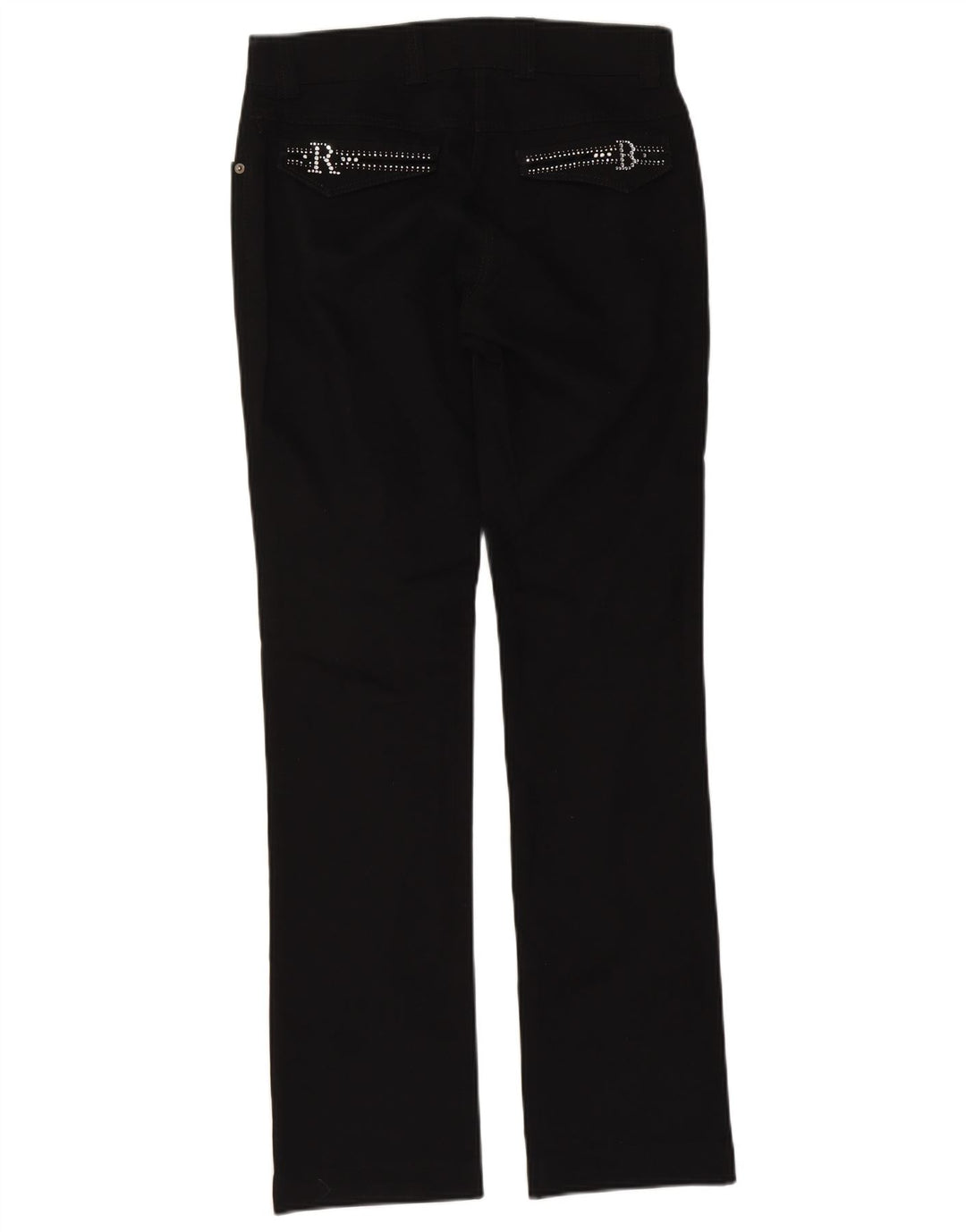 Roccobarocco Jeans Bootcut para mujer W32 L32 Algodón negro
