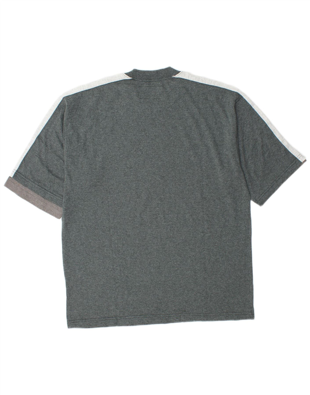 Diadora Jersey De Cuello Redondo Con Gráfico Gris Medio Colorblock