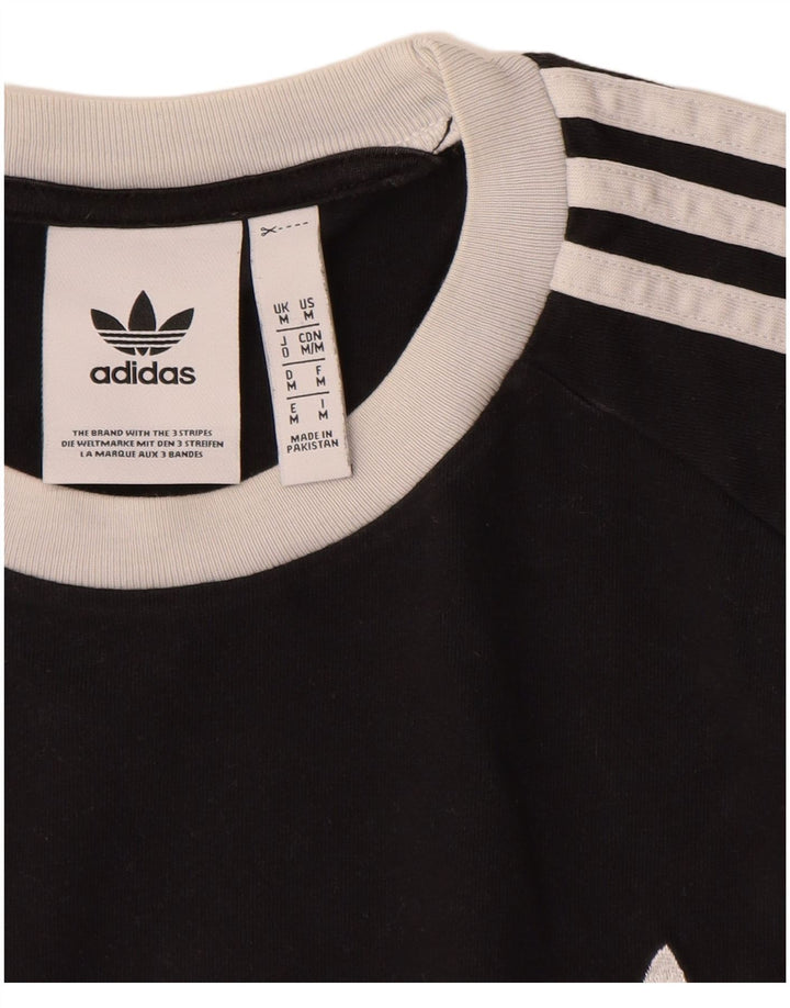 ADIDAS Camiseta Hombre Top Medium Negro Algodón