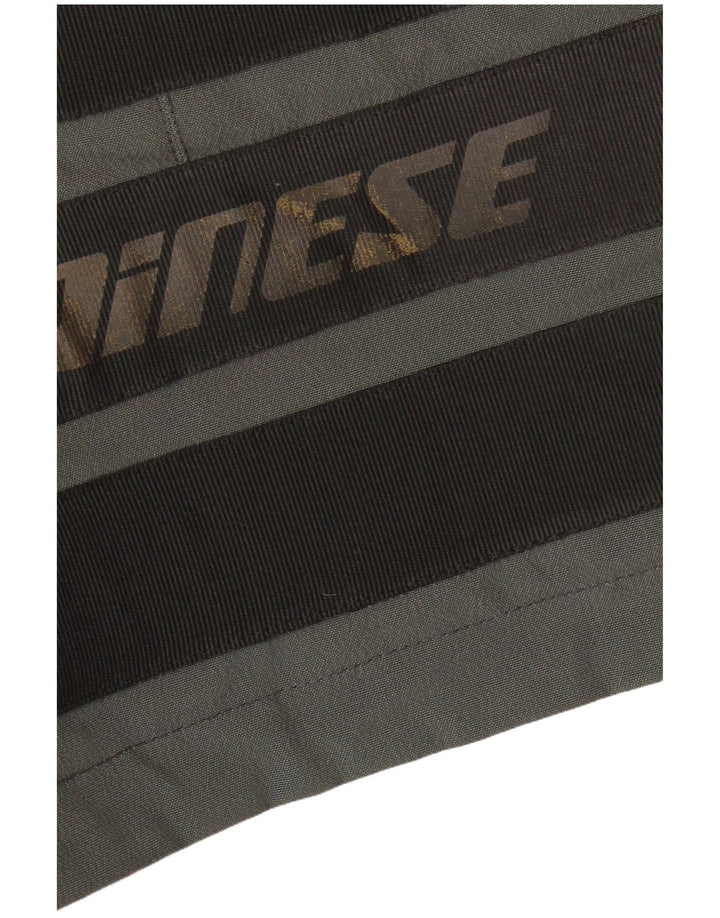 Dainese Mens Graphic Racer Jacket IT 52 Large Gris Colorblock Nylon