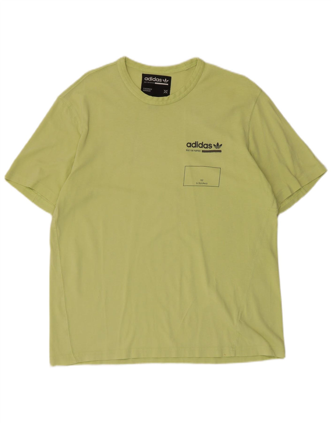 Camiseta Adidas Hombre Top Medium Verde Algodón