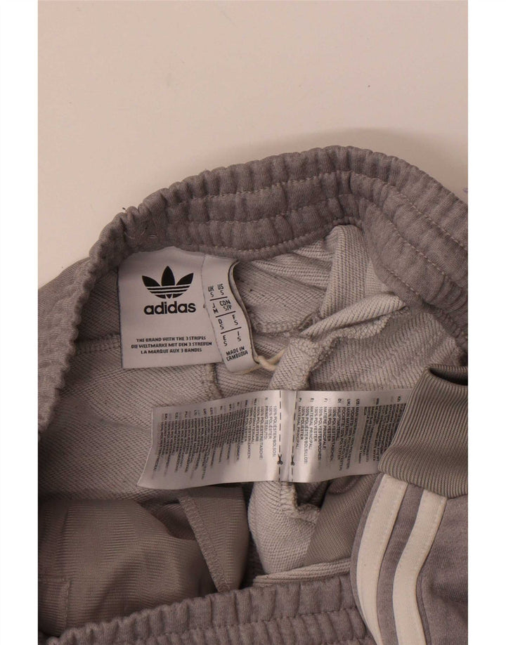 Adidas Hombre Pantalones De Chándal Joggers Small Gris Poliéster