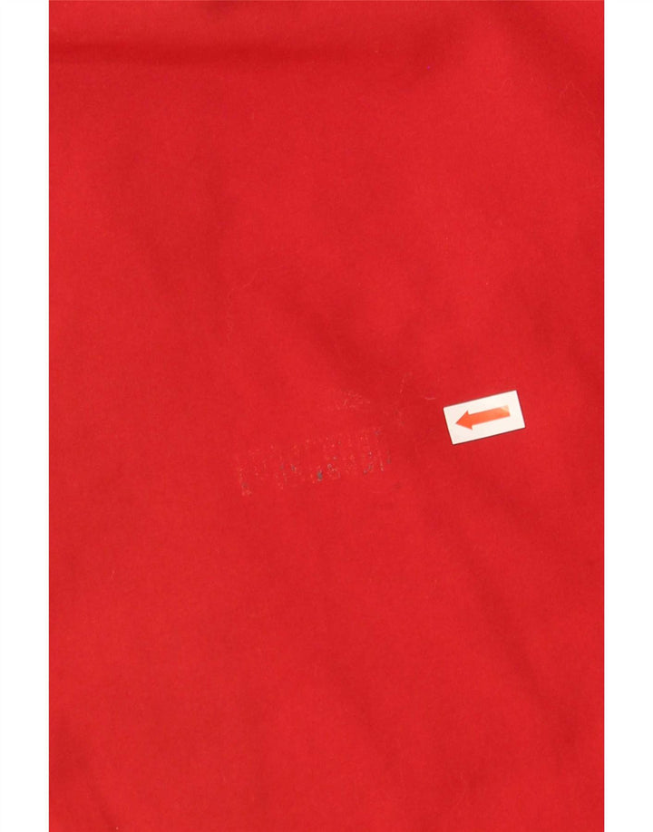 Puma Chaqueta de chándal para hombre XL Rojo Colorblock
