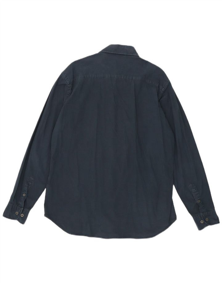 Camisa Avirex Hombre XL Azul Marino Algodón