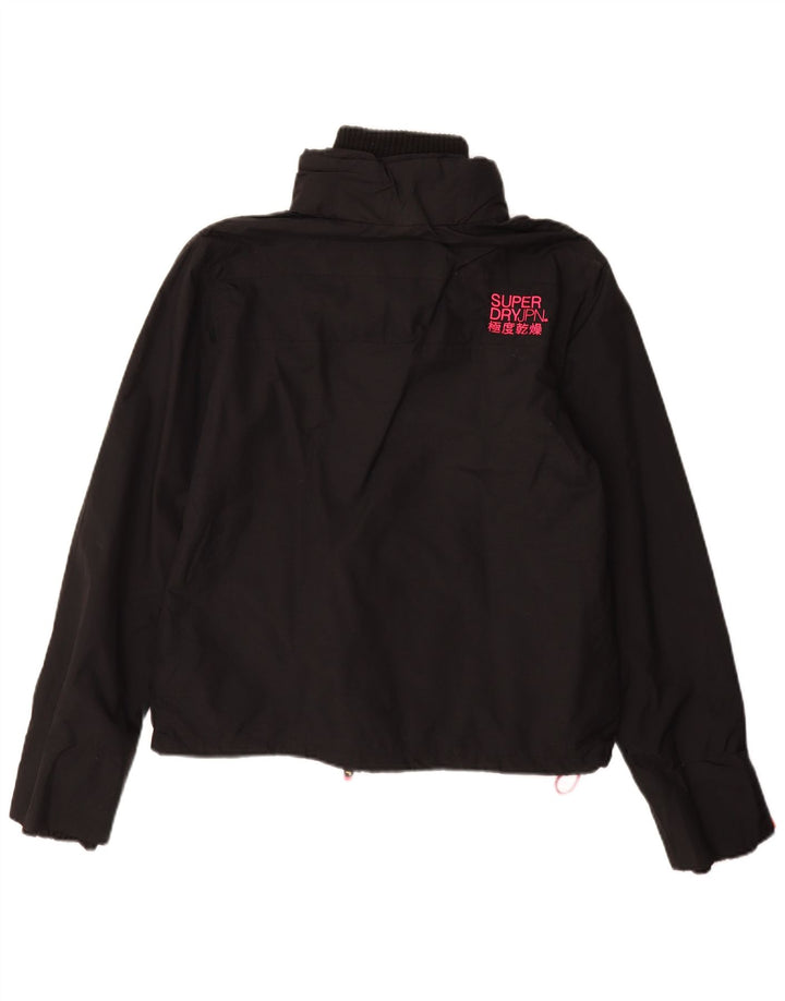Superdry Chaqueta Cortavientos The Windcheater para Mujer UK 40 XL Nylon Negro