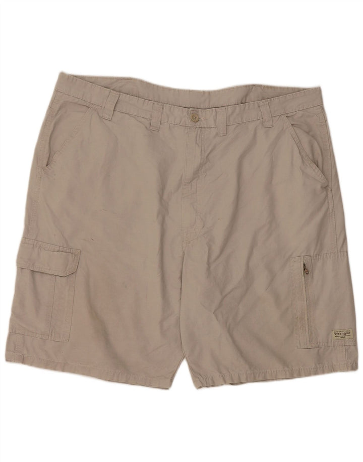 Wrangler Pantalones cortos cargo para hombre W44 2XL Algodón gris