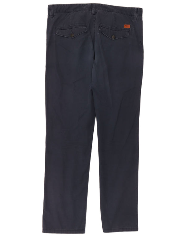 Timberland Pantalón chino recto para hombre W34 L31 Azul marino