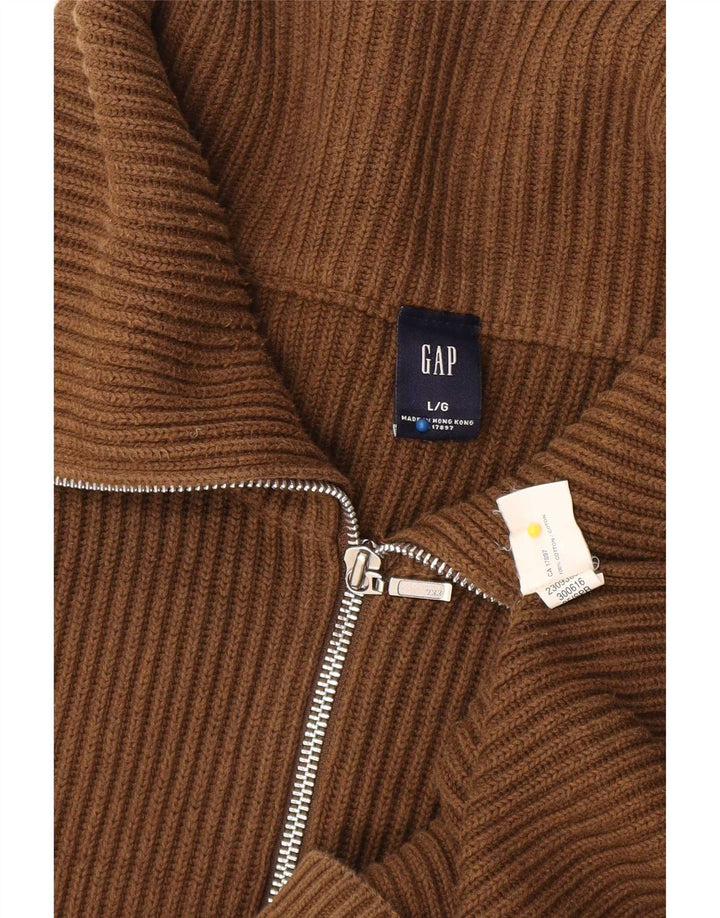 Gap - Cárdigan para hombre, talla grande, algodón marrón