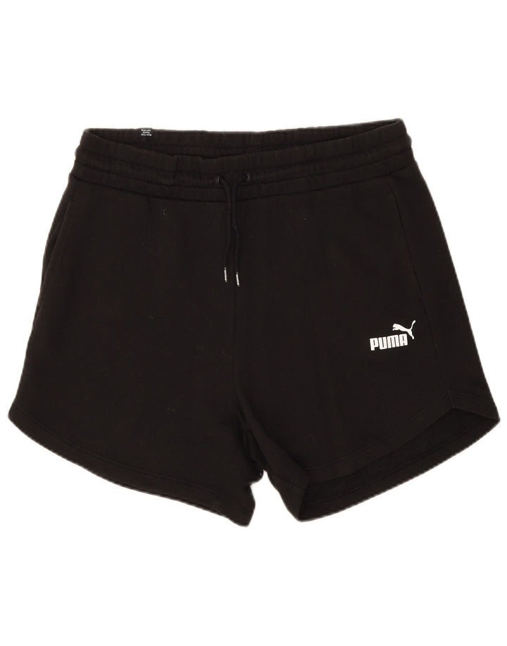 Puma - Pantalones cortos deportivos para mujer, talla 40, color negro