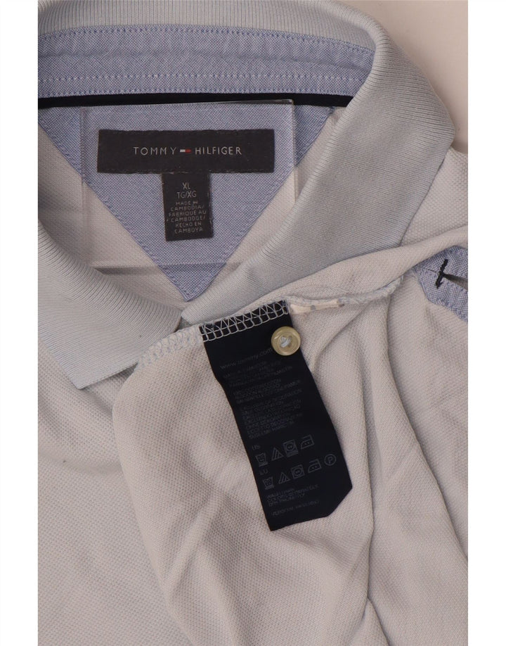 Polo Tommy Hilfiger Hombre XL Algodón Azul