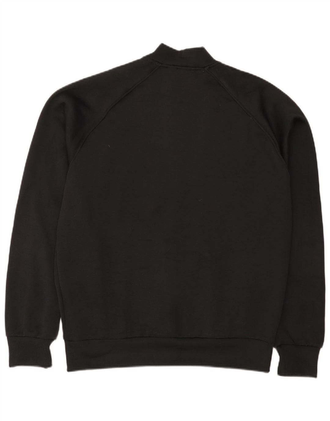 Adidas - Chaqueta de chándal para hombre, talla grande, poliéster negro