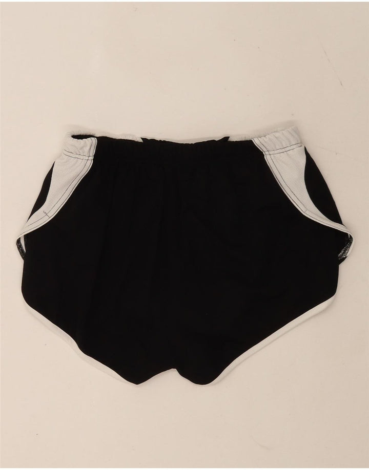 Asics Shorts deportivos gráficos para mujer UK 40 Mediano Negro Colorblock Poliéster