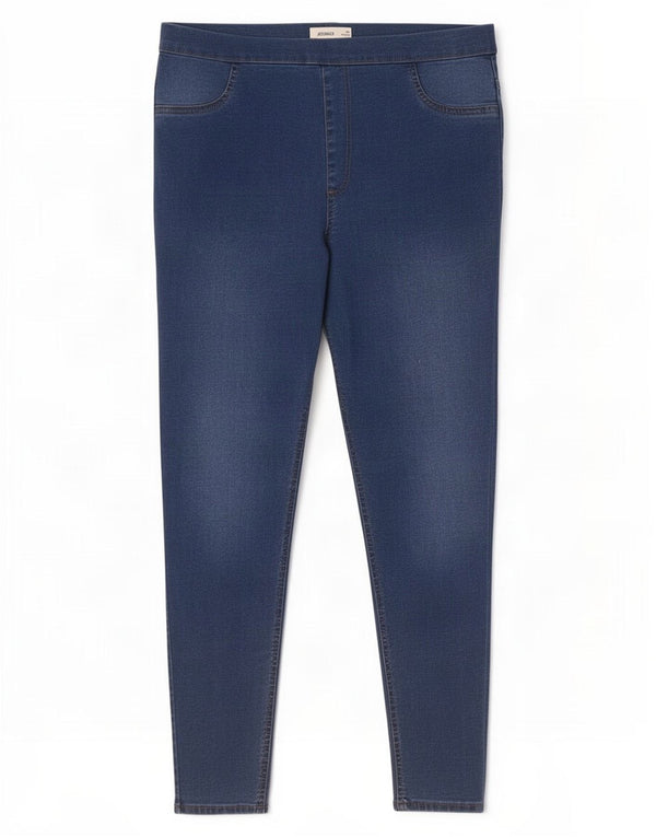 Marks & Spencer Jeans Jegging para Mujer UK 40 Large W34 L28 Algodón Azul