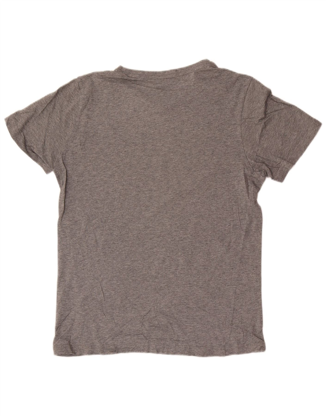 Camiseta gráfica Puma para hombre Top de algodón moteado gris medio