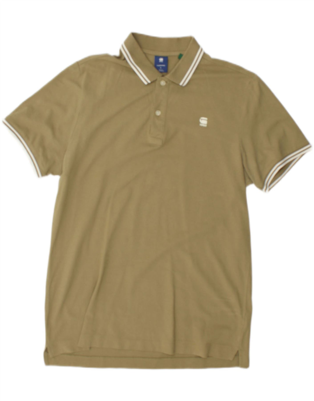 Polo G-Star Hombre Caqui Grande