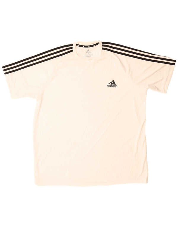 Adidas Hombre Aeroready Camiseta Top XL Blanco