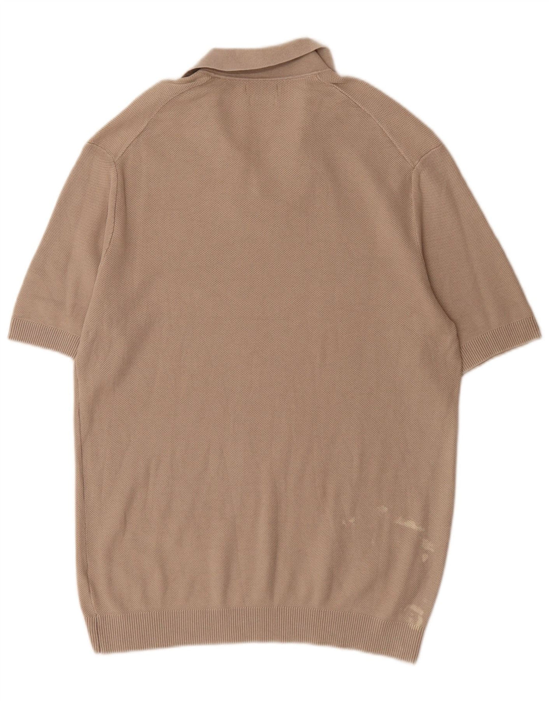 Polo Massimo Dutti Hombre Grande Gris Algodón