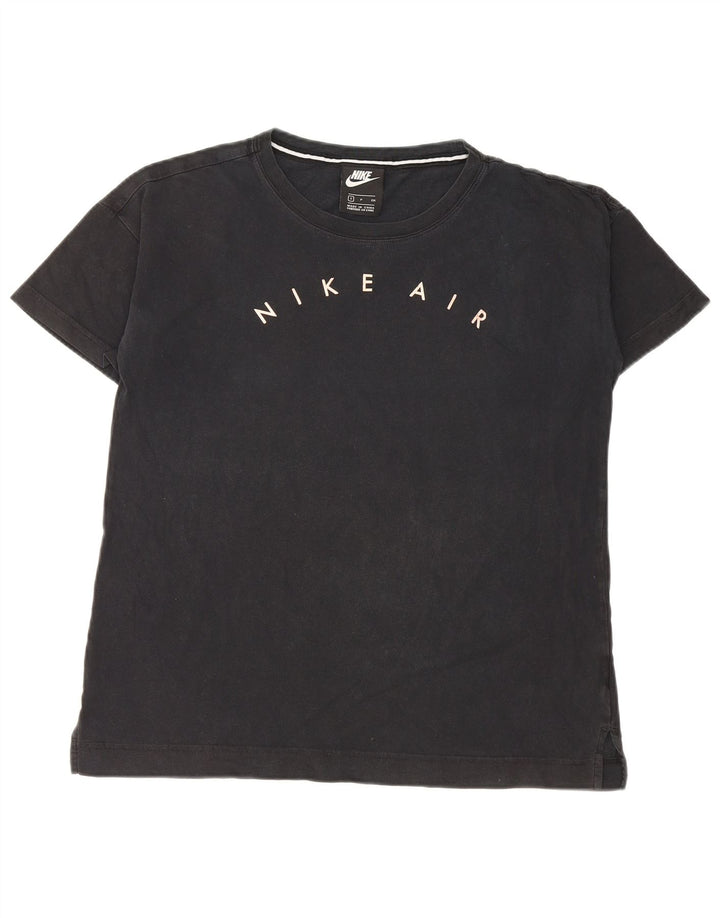 Nike Camiseta gráfica para mujer Top UK 10 Small Black