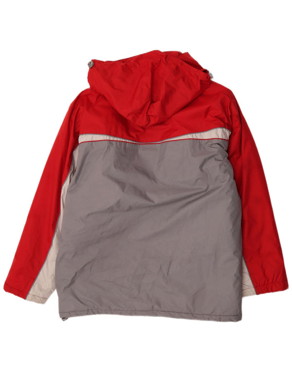 Maui and Sons Chaqueta de esquí con capucha para hombre UK 42 XL Gris Colorblock Poliéster