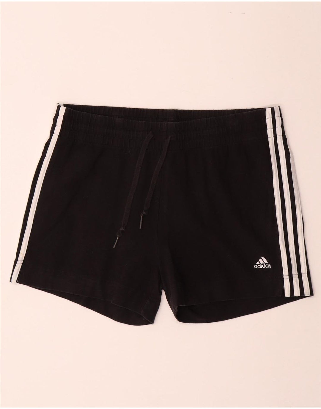 Pantalones cortos deportivos ADIDAS para mujer Reino Unido 16/18 Grande Negro