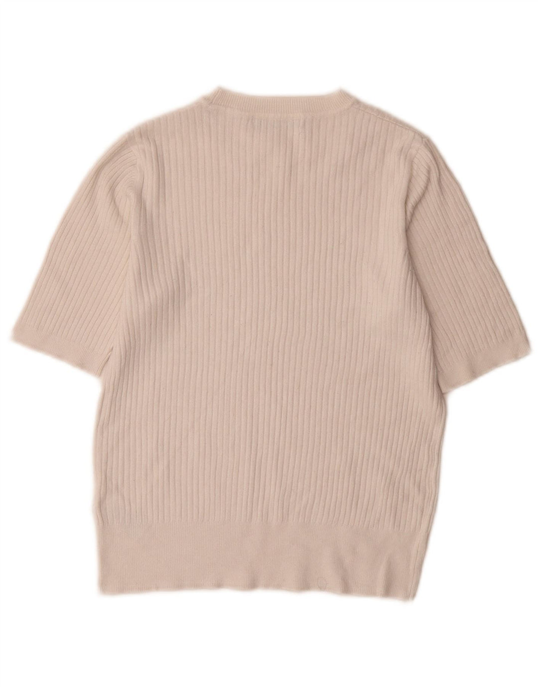Marks & Spencer Jersey con Cuello Barco para Mujer UK 10 Small White