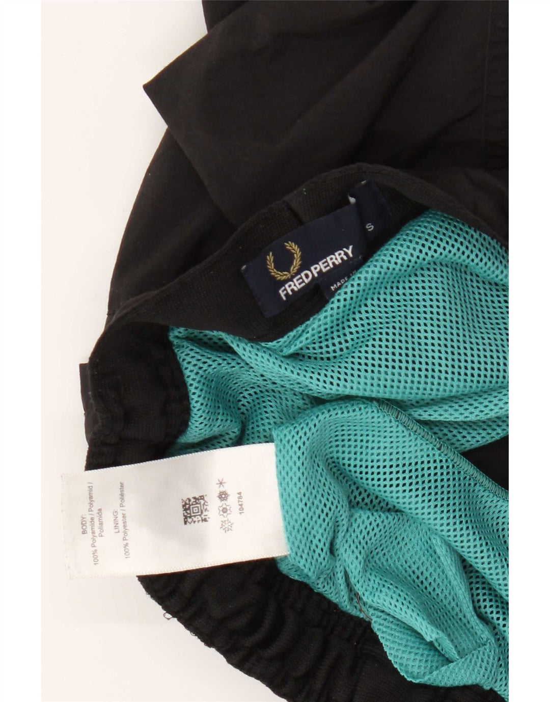 Fred Perry Bañador Hombre Small Negro Poliamida