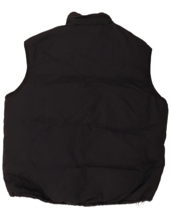 Chaleco acolchado con capucha para hombre Levi's UK 40 Large Poliamida negra