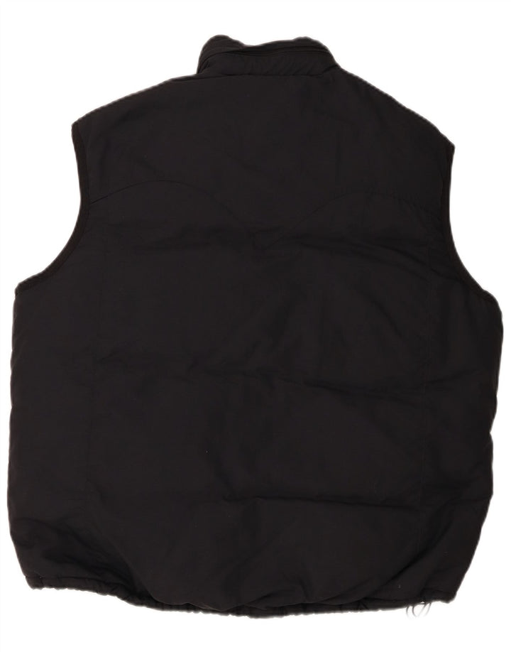 Chaleco acolchado con capucha para hombre Levi's UK 40 Large Poliamida negra