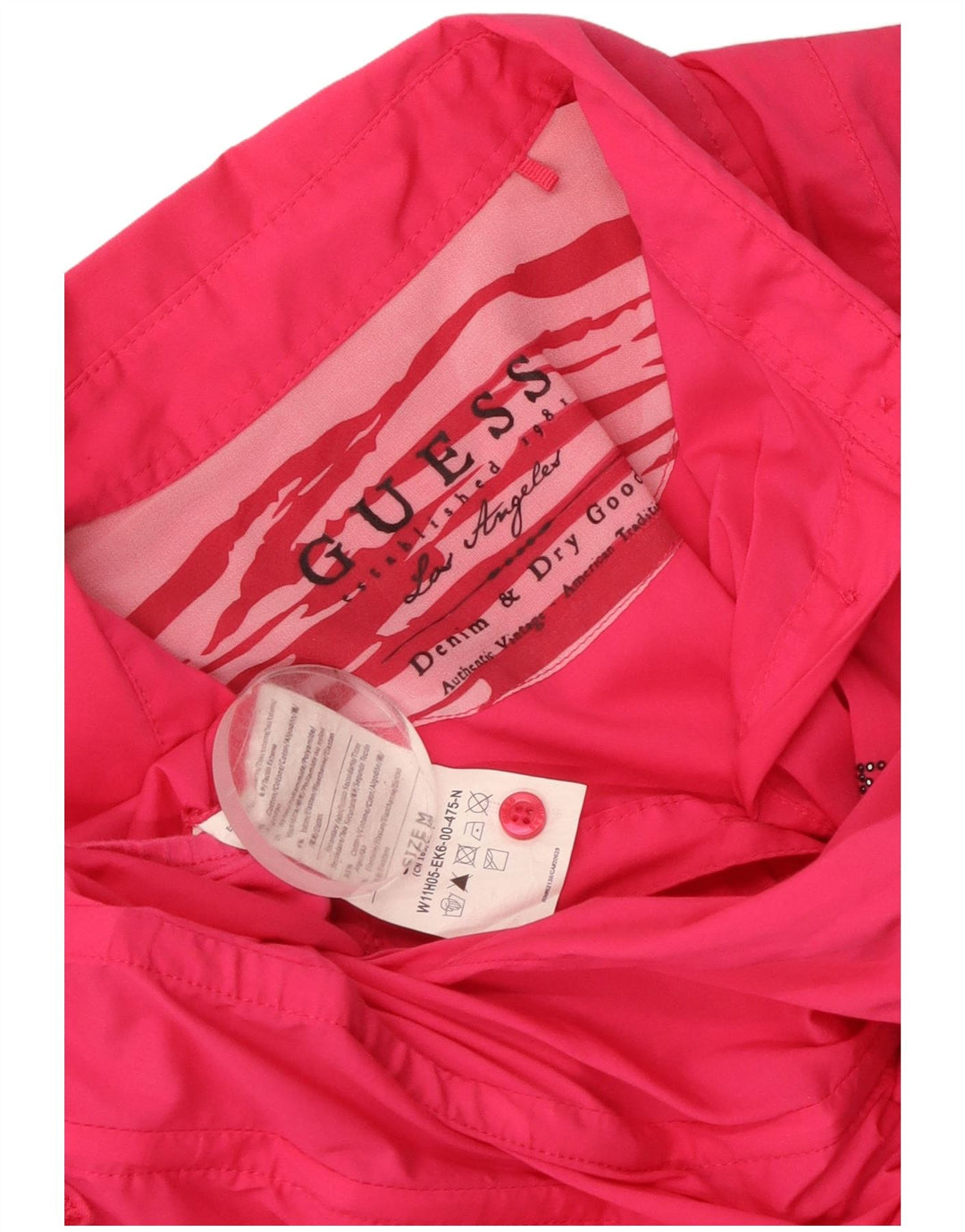 GUESS Body camisero sin mangas para mujer UK 44 Algodón rosa medio
