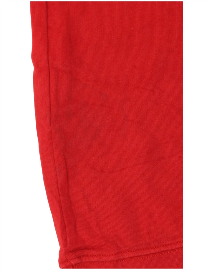 Pyrex - Sudadera de gran tamaño con gráfico para mujer, talla 10, algodón rojo pequeño