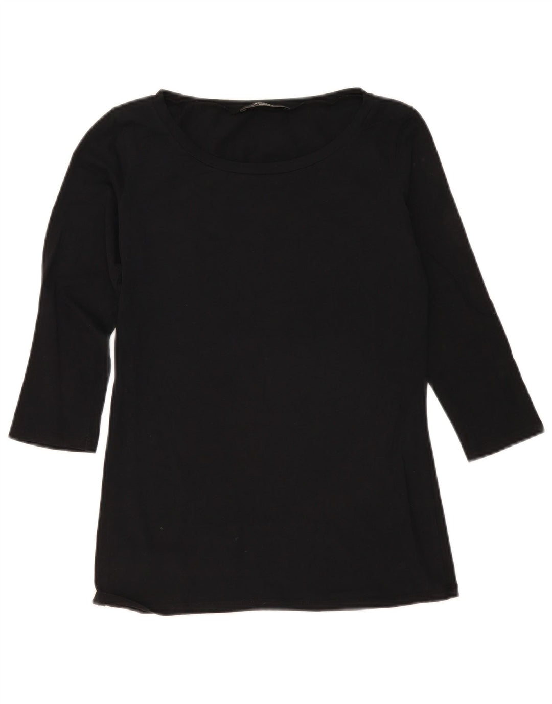 Max Mara - Top de fin de semana para mujer, manga 3/4, talla 40, talla M, color negro