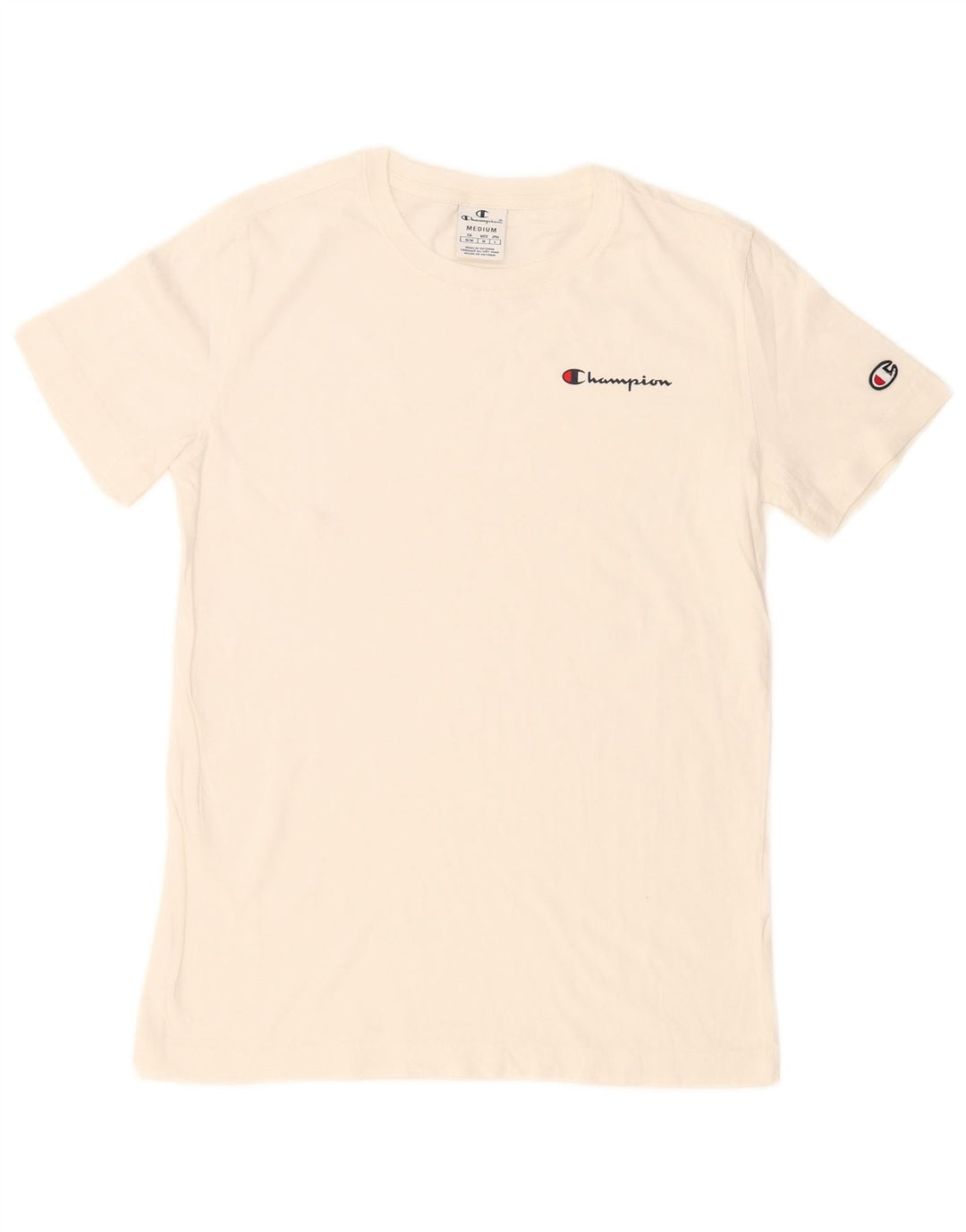 Champion Camiseta Mujer Top UK 12 Medium Blanco