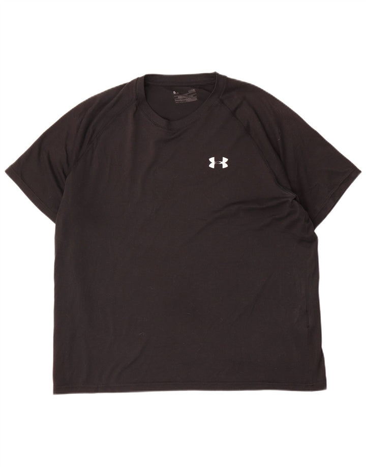 Under Armour - Camiseta para hombre, talla grande, color negro