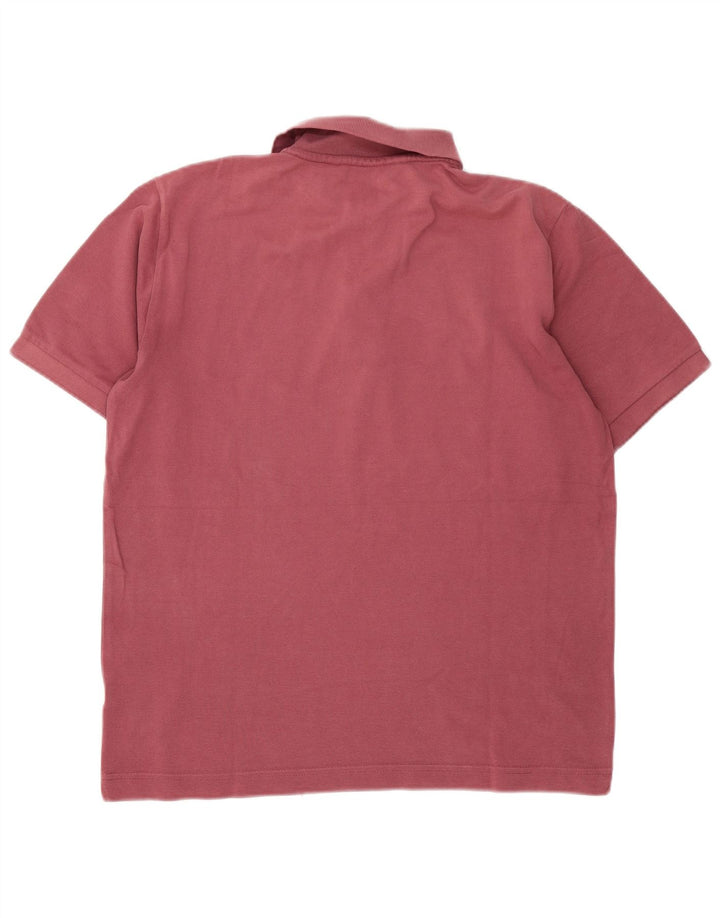 Polo Kappa Hombre Burdeos Medio
