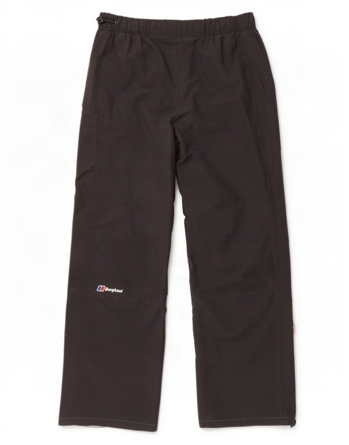 Berghaus Pantalón cortavientos para niño 15-16 años Negro Poliamida