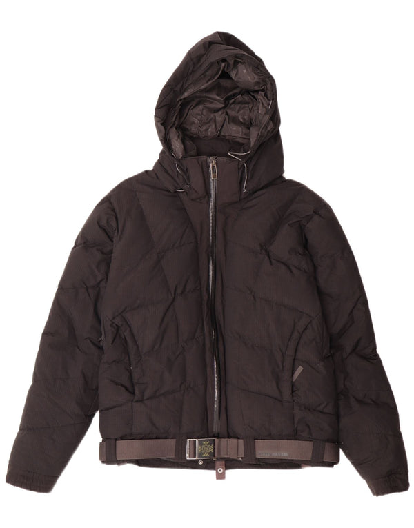 Helly Hansen Chaqueta acolchada con capucha para hombre UK 38 Medium Black Nylon